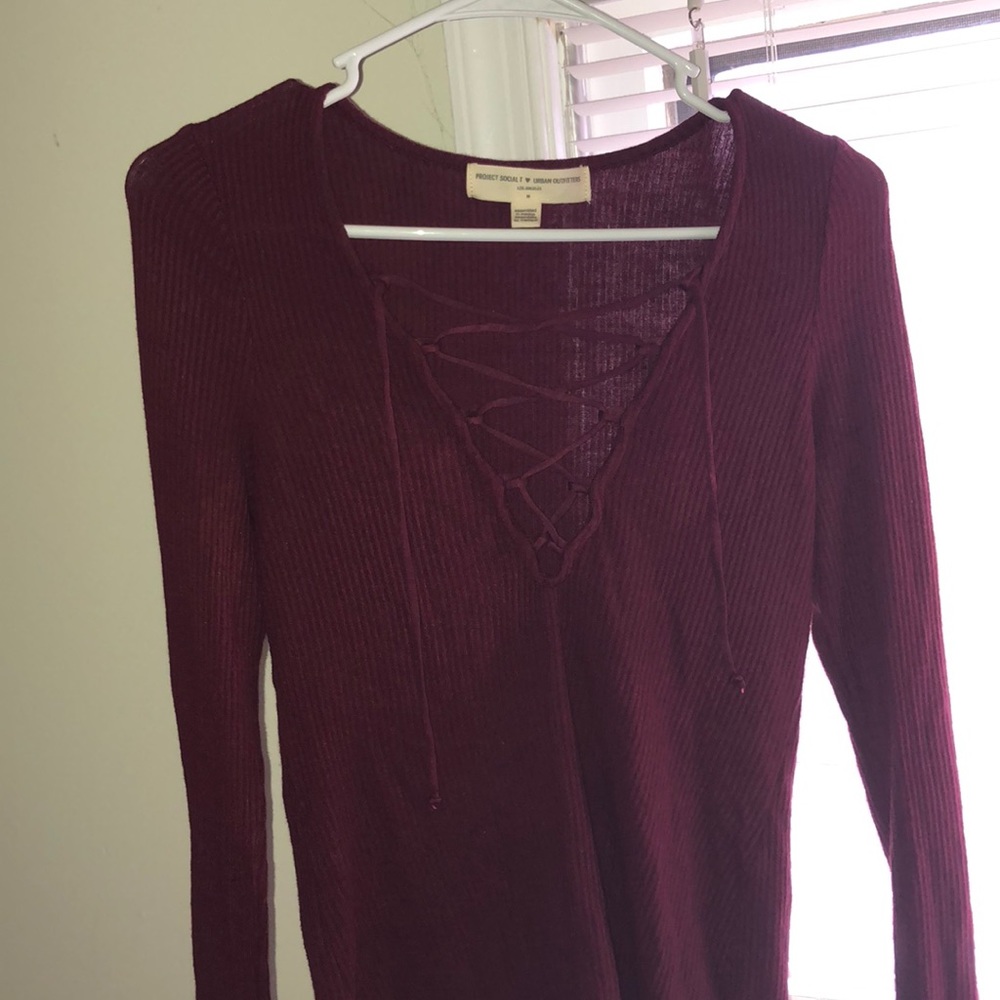 Urban Outfitters Cross Cross Top